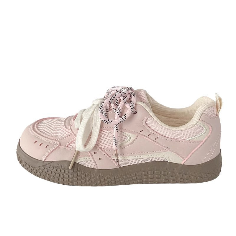 Damen Sportliche Freizeitsneakers mit atmungsaktiver Mesh-Oberfläche R&B