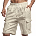 Herren Cargo-Shorts mit praktischen Seitentaschen und verstellbarem Kordelzug R&B