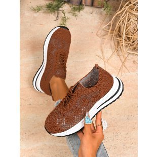 Damen Sportliche Komfort-Sneaker mit atmungsaktivem Obermaterial R&B