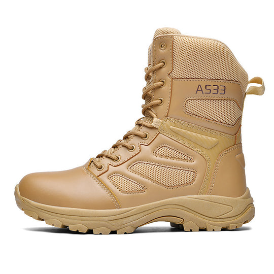 Damen High-Top Outdoor-Sicherheitsstiefel mit rutschfester Sohle und atmungsaktivem Obermaterial R&B