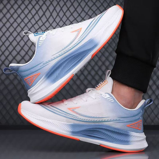 Damen Sportliche Fitness-Sneakers mit atmungsaktiver Mesh-Oberfläche und flexibler Dämpfungstechnologie R&B