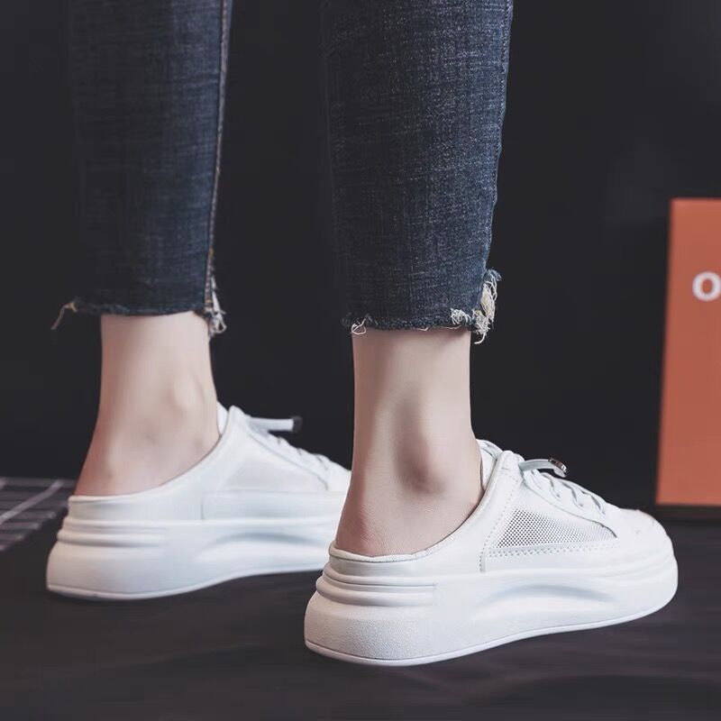 Damen Slip-On Sneakers mit atmungsaktiver Netzstruktur und dämpfender Laufsohle R&B