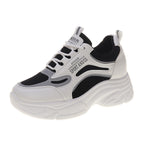 Damen Sportliche Plateau Sneakers mit dämpfender Sohle für optimalen Komfort R&B