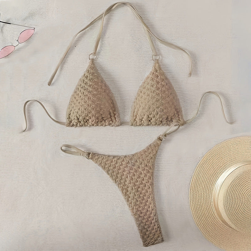 Damen Triangel-Bikini mit raffinierten Details R&B