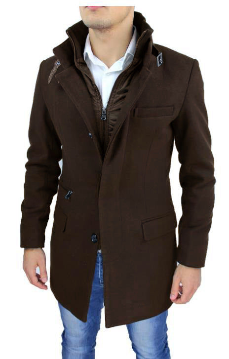 Herren modischer Warmjacke mit innovativem Innenfutter R&B