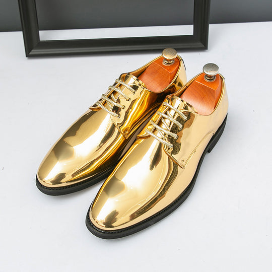 Damen Elegante und glänzende Schnürschuhe R&B