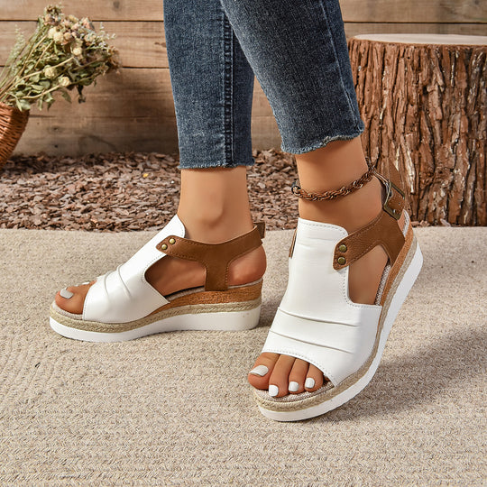 Damen Raffinierte Sandalen im Espadrille-Stil R&B