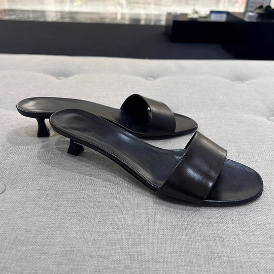 Damen Mules mit breitem Riemen und komfortablem Fußbett R&B