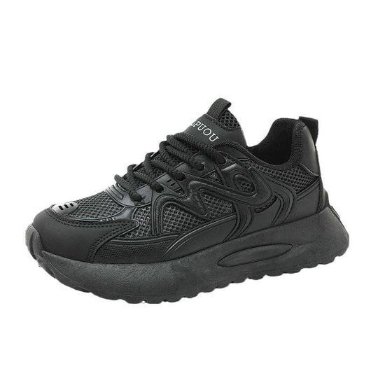 Damen Sportliche Sneakers mit atmungsaktiver Mesh-Struktur und gepolsterter Sohle R&B