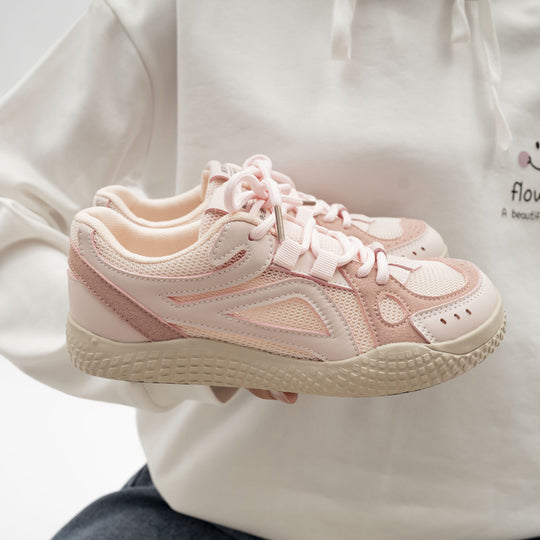 Damen Sportliche Freizeitschuhe mit atmungsaktiver Mesh-Konstruktion und rutschfester Sohle R&B