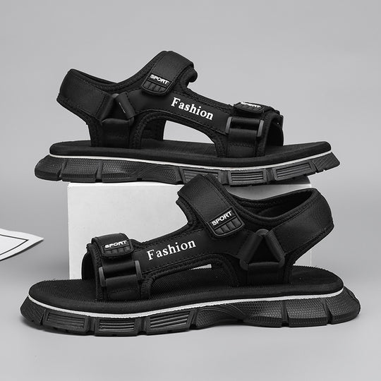 Damen Sportliche Outdoor-Sandalen mit regulierbarem Klettverschluss und rutschfester Sohle R&B