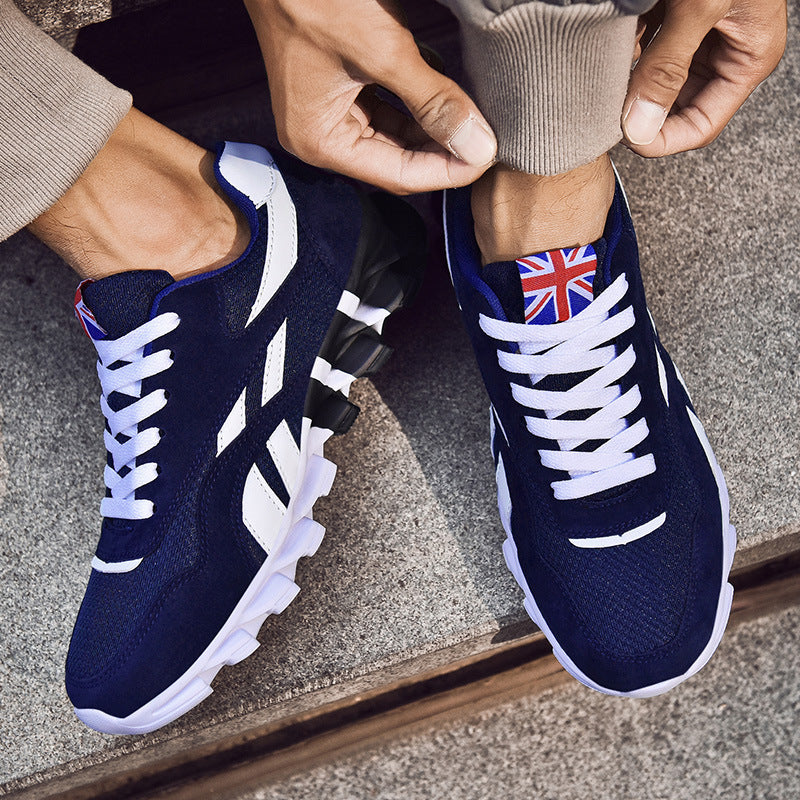 Damen Sportliche Lauf-Sneaker mit atmungsaktivem Obermaterial und dämpfender Sohle R&B
