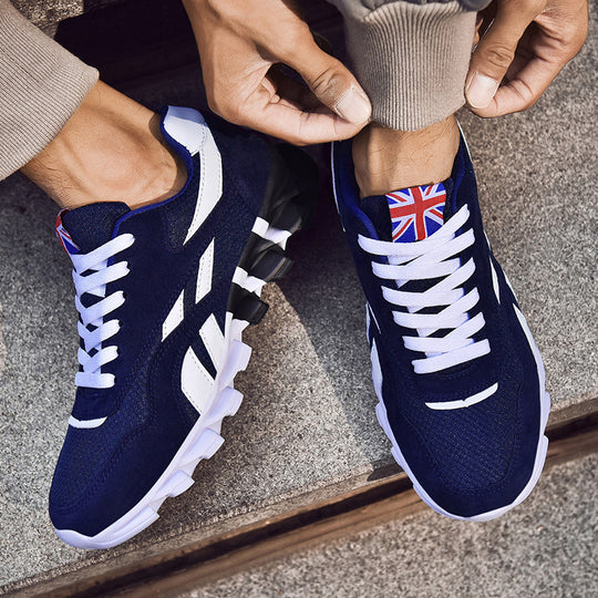 Damen Sportliche Lauf-Sneaker mit atmungsaktivem Obermaterial und dämpfender Sohle R&B