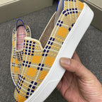 Damen Bequeme Slip-On Freizeitschuhe mit atmungsaktivem Obermaterial