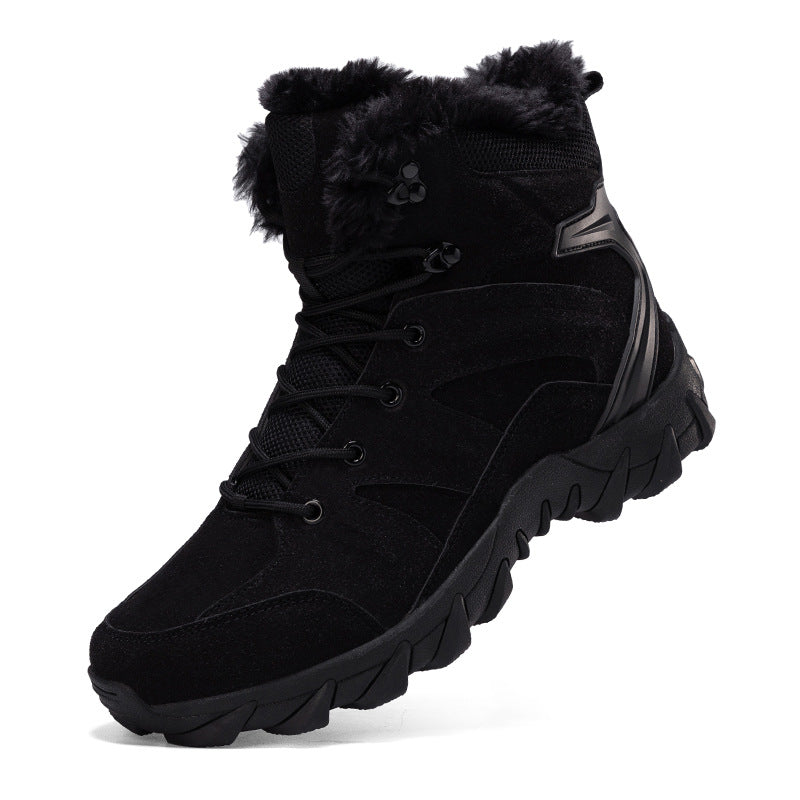 Damen Winterstiefel mit isolierter Fütterung und rutschfester Laufsohle R&B