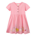 Mädchen Sommerkleid mit niedlichen Tierapplikationen R&B
