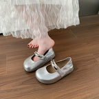 Damen Klassische Mary Jane Schuhe mit verstellbarem Riemen R&B