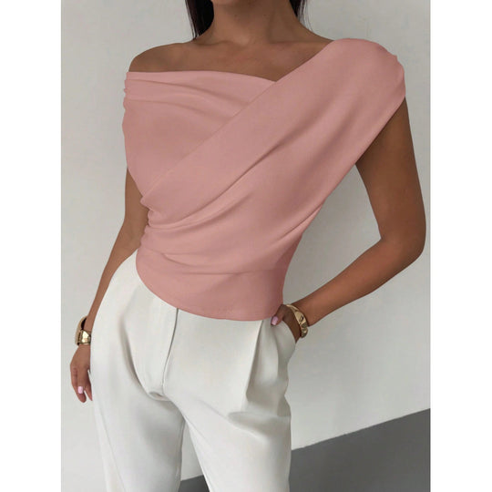 Damen Wickeloberteil mit weichem Stoff und elegantem Design R&B