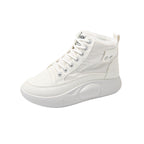 Damen Warmgefütterte High-Top Sneakers mit rutschfester Sohle R&B