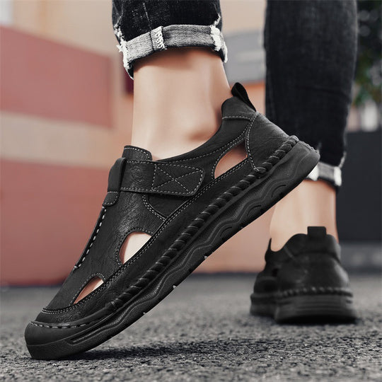 Damen Bequeme Freizeitsandalen mit atmungsaktivem Design und verstellbarem Riemen R&B