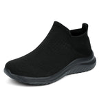 Damen Sportliche Knit Sneakers mit flexiblem Knöchelabschluss