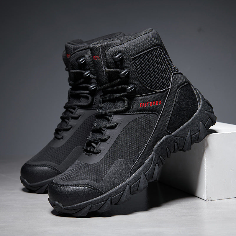 Herren Atmungsaktive High-Top Sportstiefel R&B