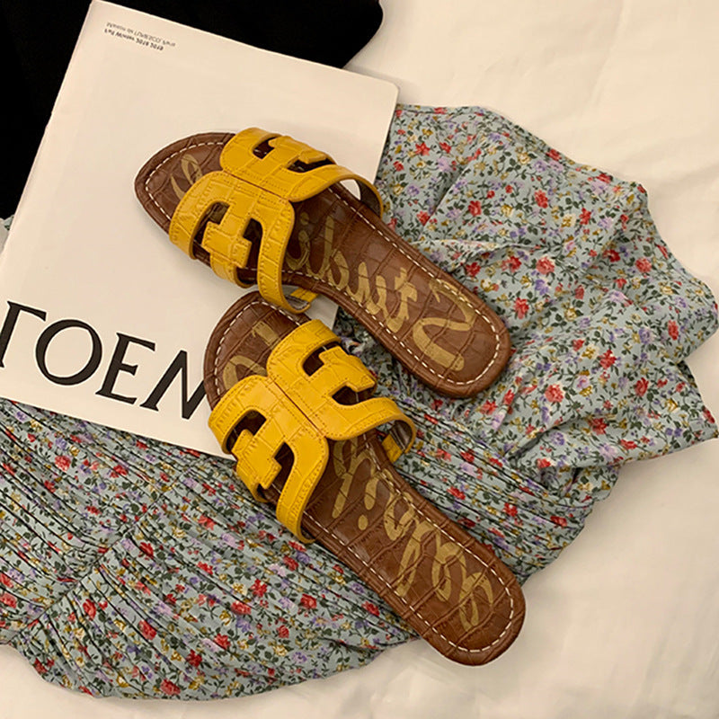 Damen komfortable Sandalen mit elastischen Riemen und trendigem Design R&B