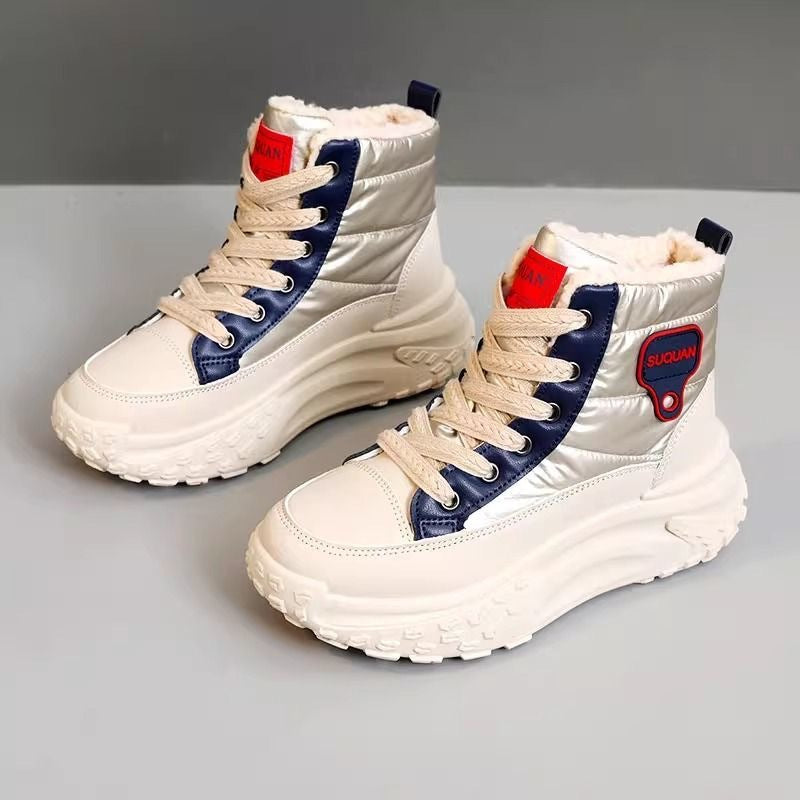 Damen Winterliche hochgeschnittene Sneakers R&B