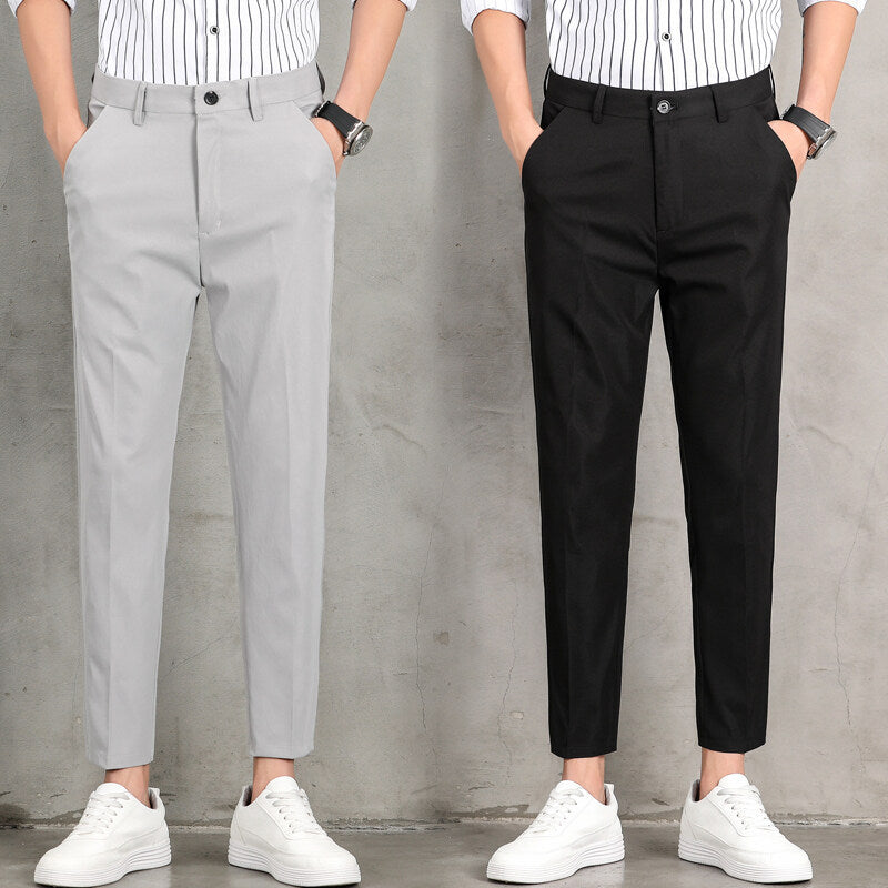 Herren moderneChinohose mit slim fit Schnitt und praktischen Seitentaschen R&B