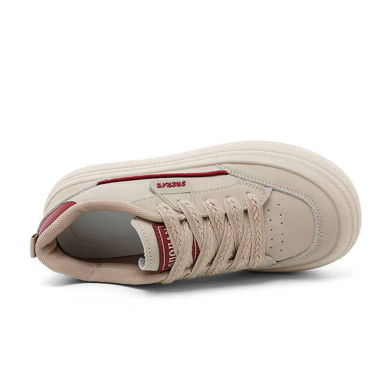 Damen Plateausneaker mit sportlicher Polsterung und modischem Design R&B