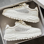 Damen Lässige Sneakers mit atmungsaktivem Mesh-Obermaterial und flexiblem Profilsohle R&B