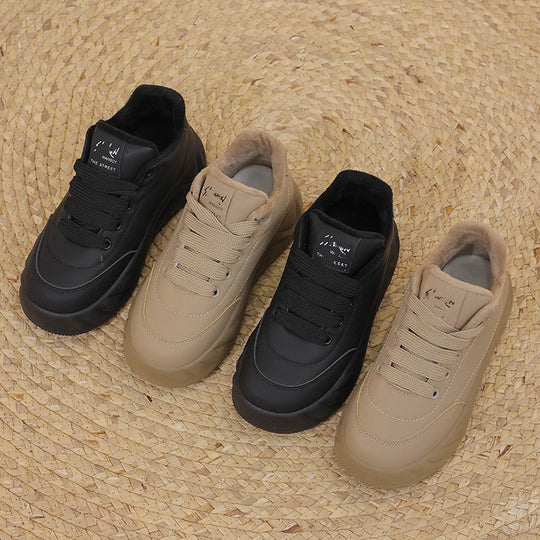 Damen Chunky Sneaker mit hochgezogenem Design und rutschfester Sohle R&B