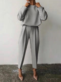 Damen Lässiges Zweiteiliges Set mit weitem Schnitt und stylischen Details R&B