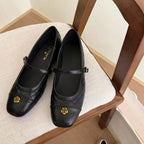 Damen Elegante Ballerinas mit Komfort-Sohle und stylischem Riemen R&B