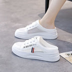 Damen Sneaker mit abnehmbarer Ferse und atmungsaktiver Mesh-Oberfläche