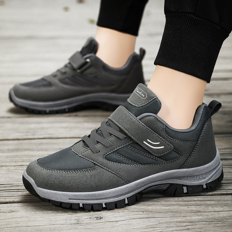Damen Sportliche und atmungsaktive Sneakers mit Klettverschluss R&B