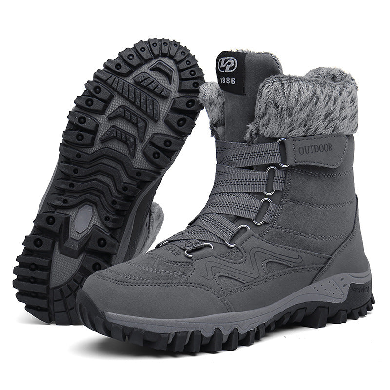 Damen Outdoor-Winterstiefel mit rutschfester Sohle und isolierendem Innenfutter R&B