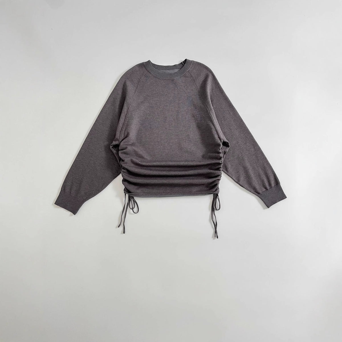 Damen Sportlicher Pullover mit seitlichen Schnürungen R&B