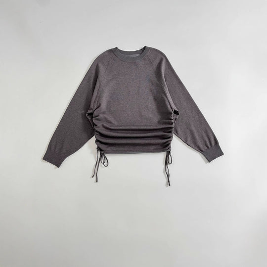 Damen Sportlicher Pullover mit seitlichen Schnürungen R&B