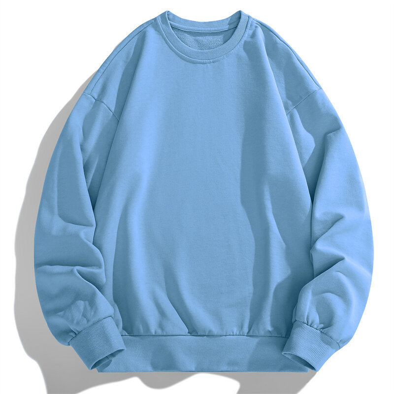 Damen bequemer Sweatshirt mit lässigem Schnitt und elastischem Bund R&B