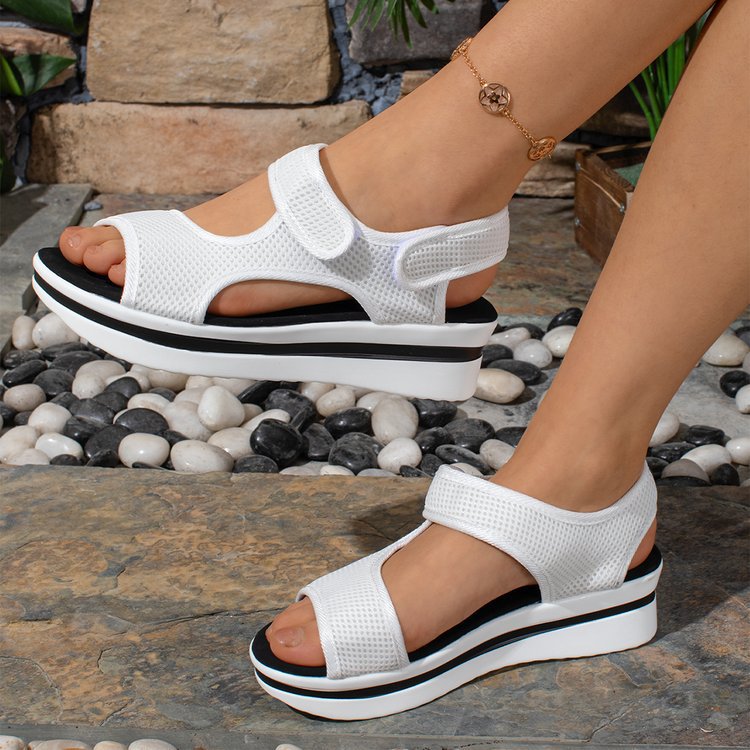 Damen Sportliche Sandalen mit atmungsaktivem Obermaterial und rutschfester Sohle R&B
