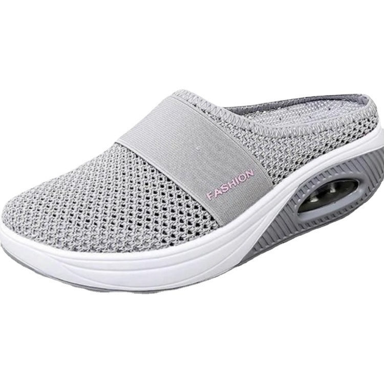 Damen Komfortable Clogs mit atmungsaktivem Mesh-Obermaterial und gepolsterter Sohle R&B