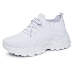 Damen Sportliche und atmungsaktive Laufschuhe mit elastischem Schaft R&B