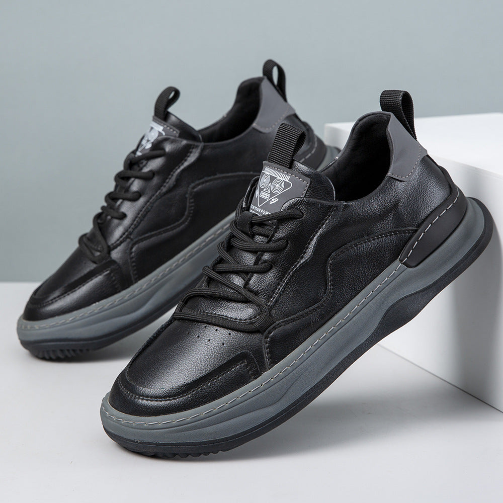 Damen Sportliche Ledersneaker mit komfortabler Sohle R&B