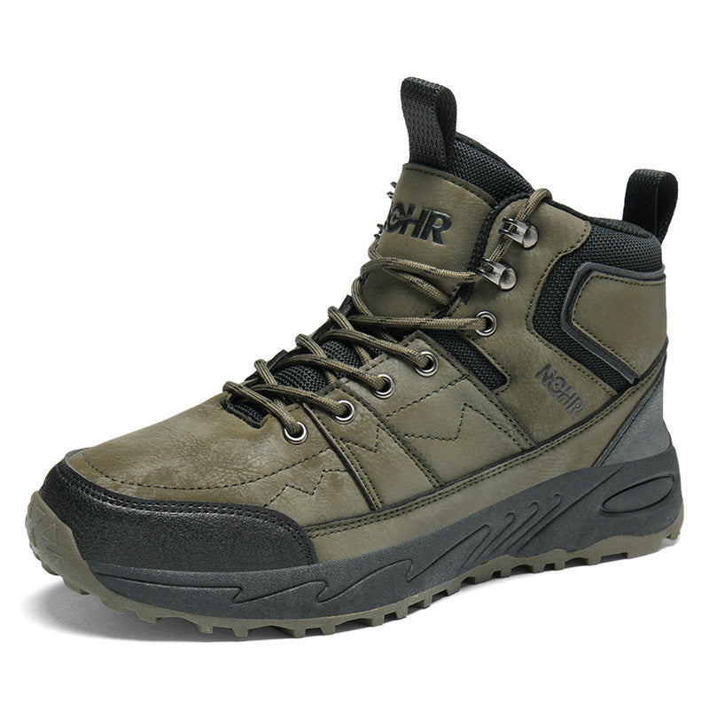 Damen Outdoor-Wanderschuhe mit rutschfester Profilsohle und hohem Schaft R&B