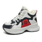 Damen Winter Sneakers mit kuscheligem Innenfutter und stabiler Laufsohle R&B