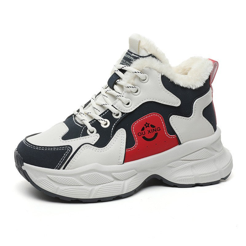 Damen Winter Sneakers mit kuscheligem Innenfutter und stabiler Laufsohle R&B