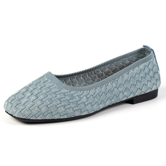 Damen Ballerinas mit atmungsaktiver Netzstruktur und flexibler Sohle R&B