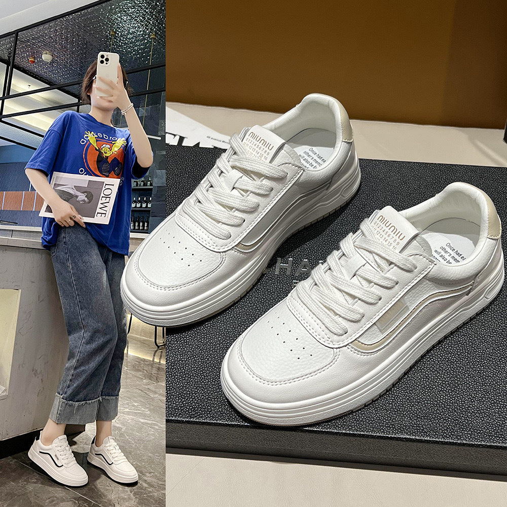 Damen lässige Sneakers mit modischem Design und dämpfender Außensohle