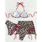 Damen Triangel-Bikini-Set mit Wickelrock R&B
